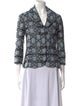 Tuleh Wool Printed Blazer