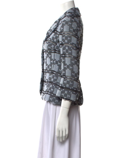 Tuleh Wool Printed Blazer