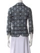 Tuleh Wool Printed Blazer
