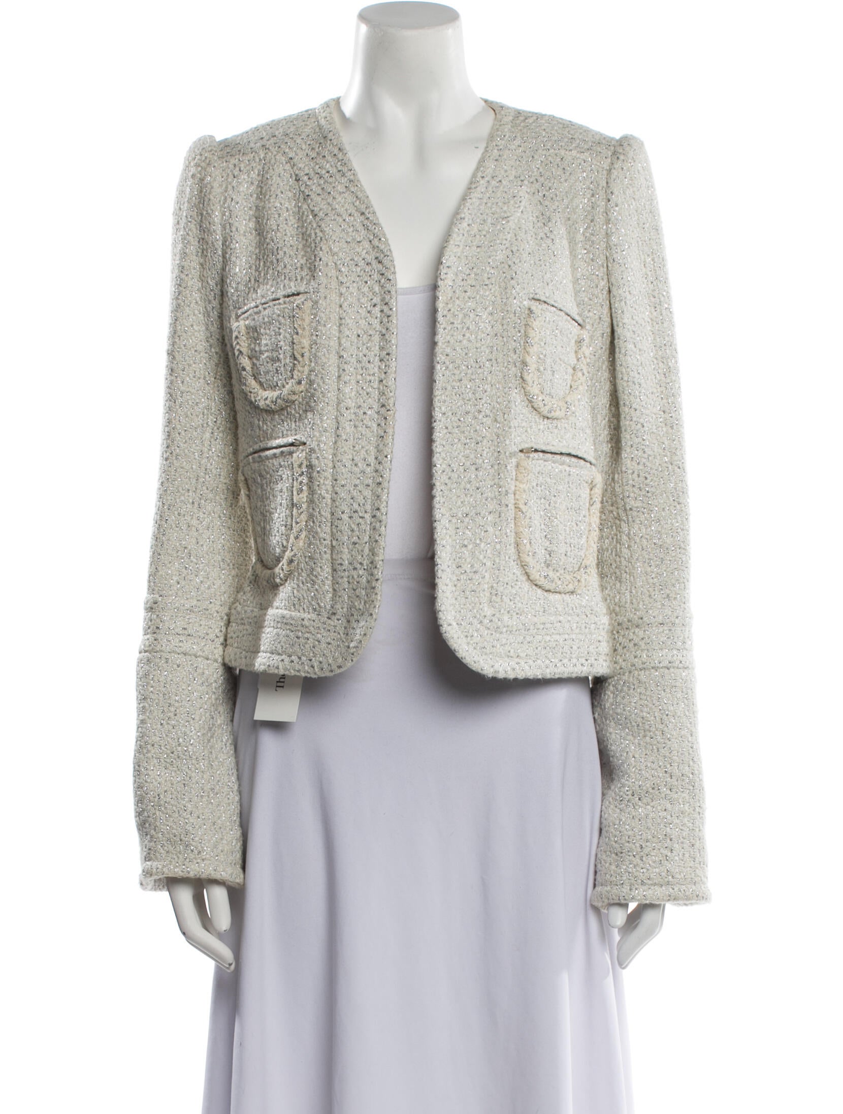 Tuleh Tweed Pattern Evening Jacket