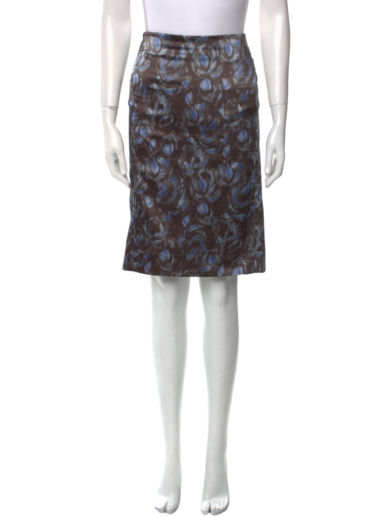 Tuleh Wool Knee-Length Skirt