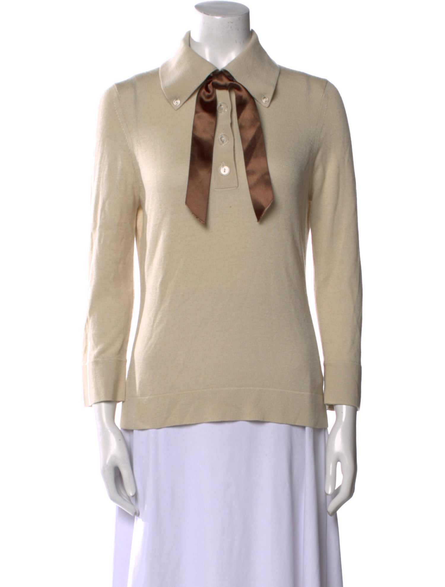 Tuleh Cashmere Long Sleeve Top