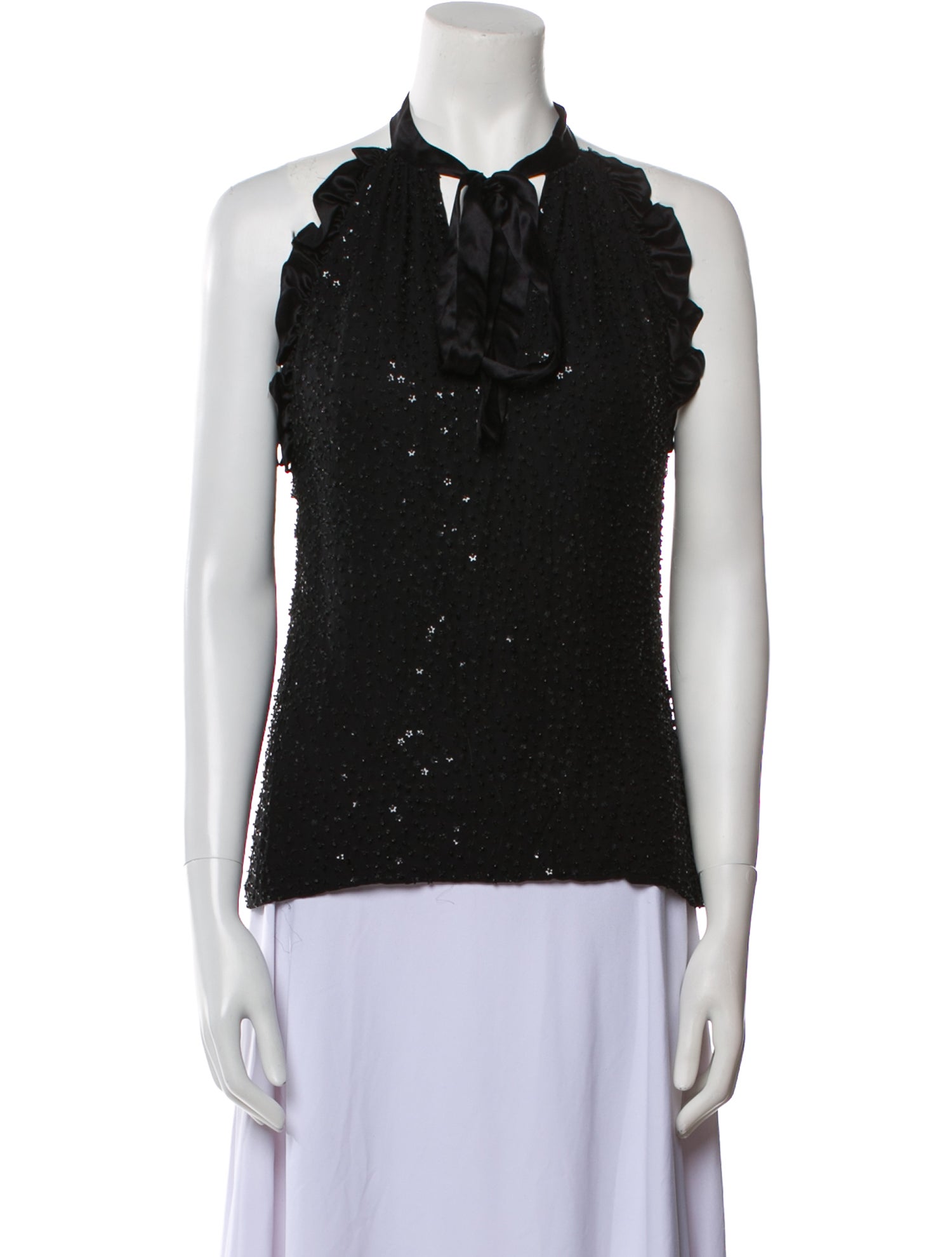 Tuleh Halterneck Sleeveless Top