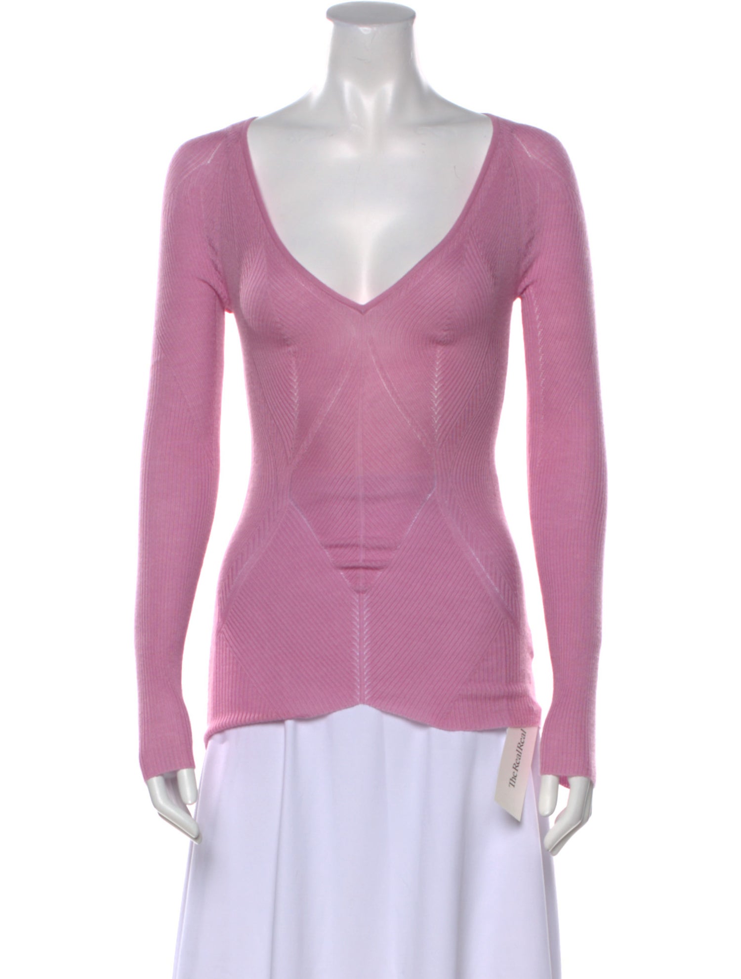 Tuleh Cashmere V-Neck Top