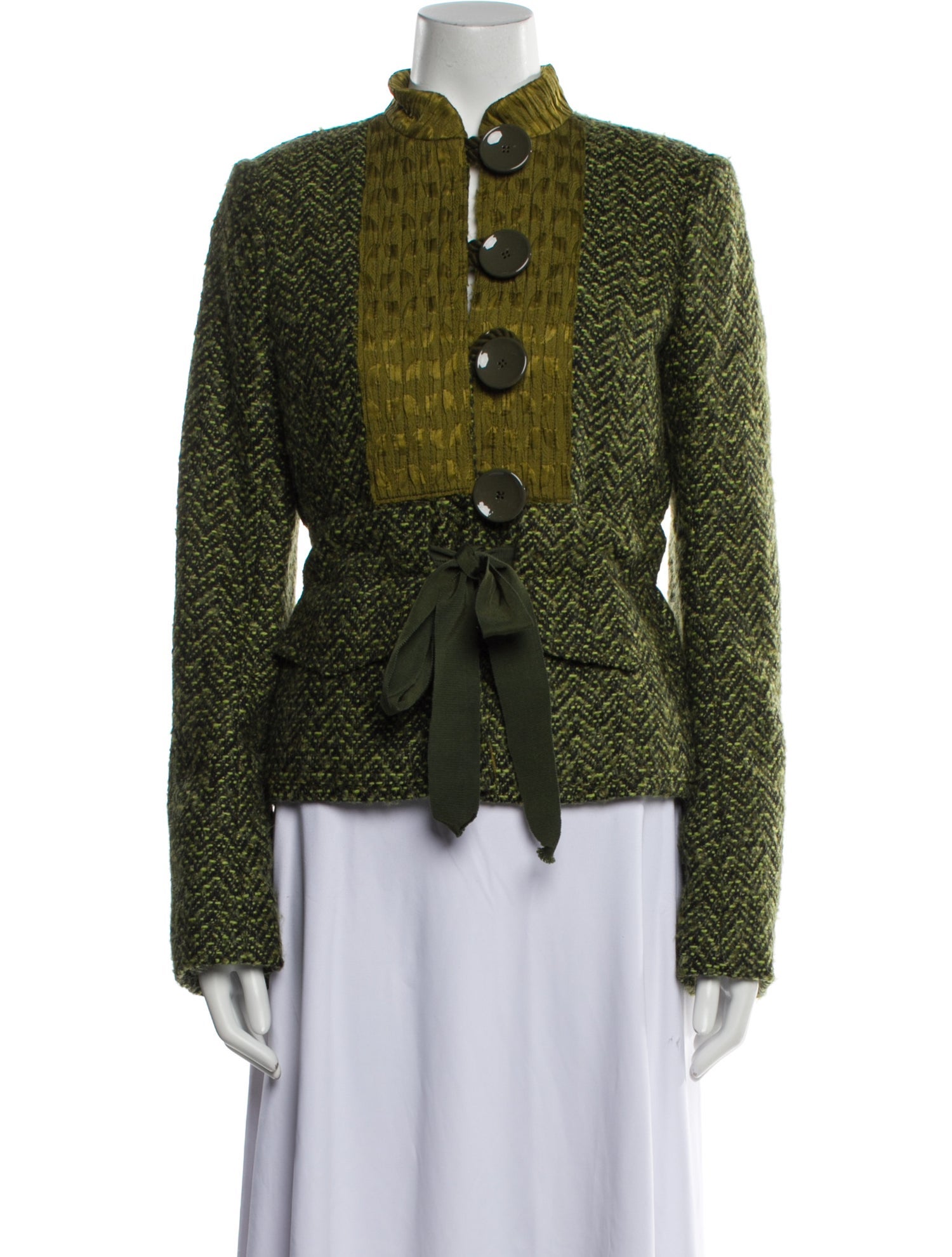 Tuleh Tweed Pattern Evening Jacket