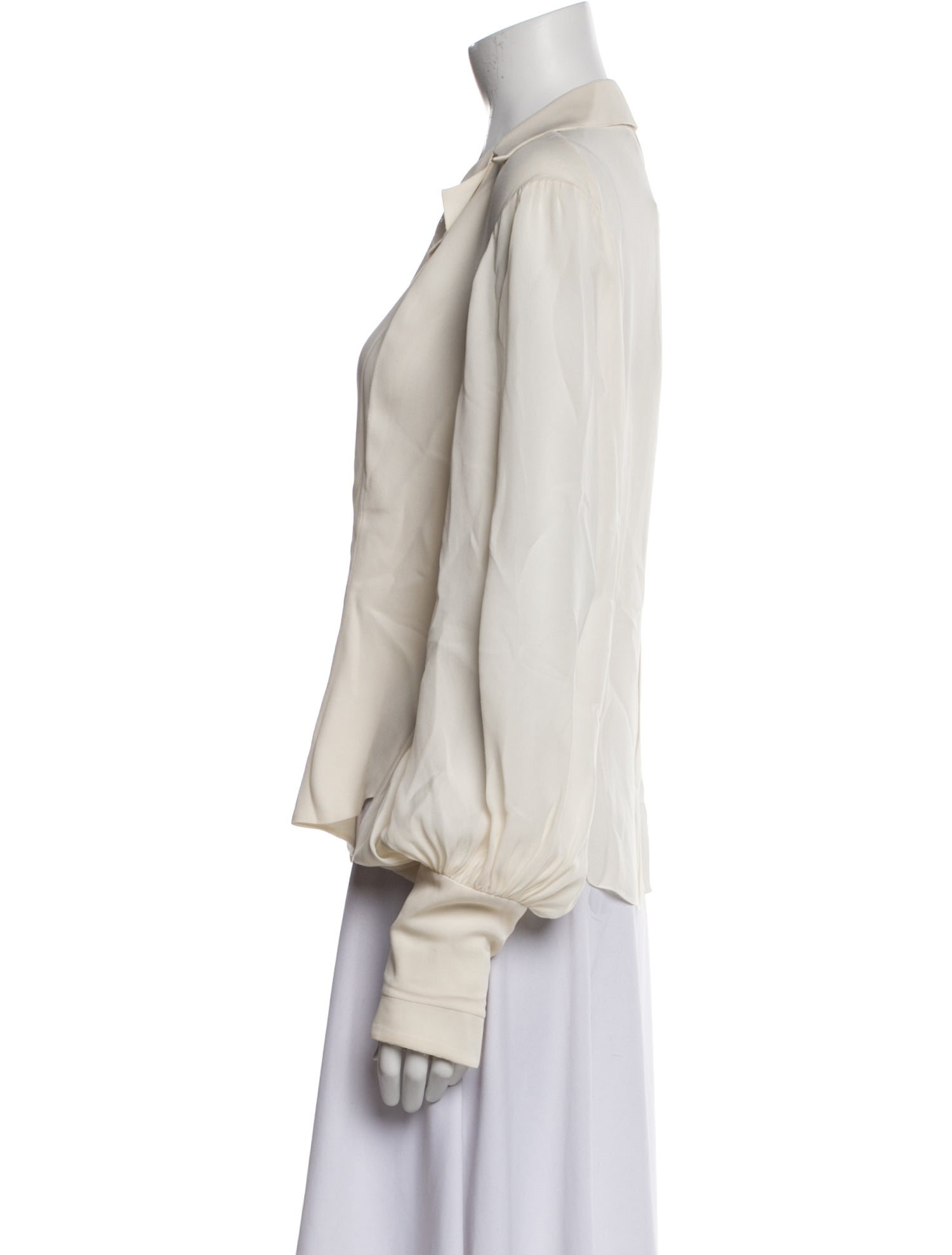 Tuleh Long Sleeve Button-Up Top