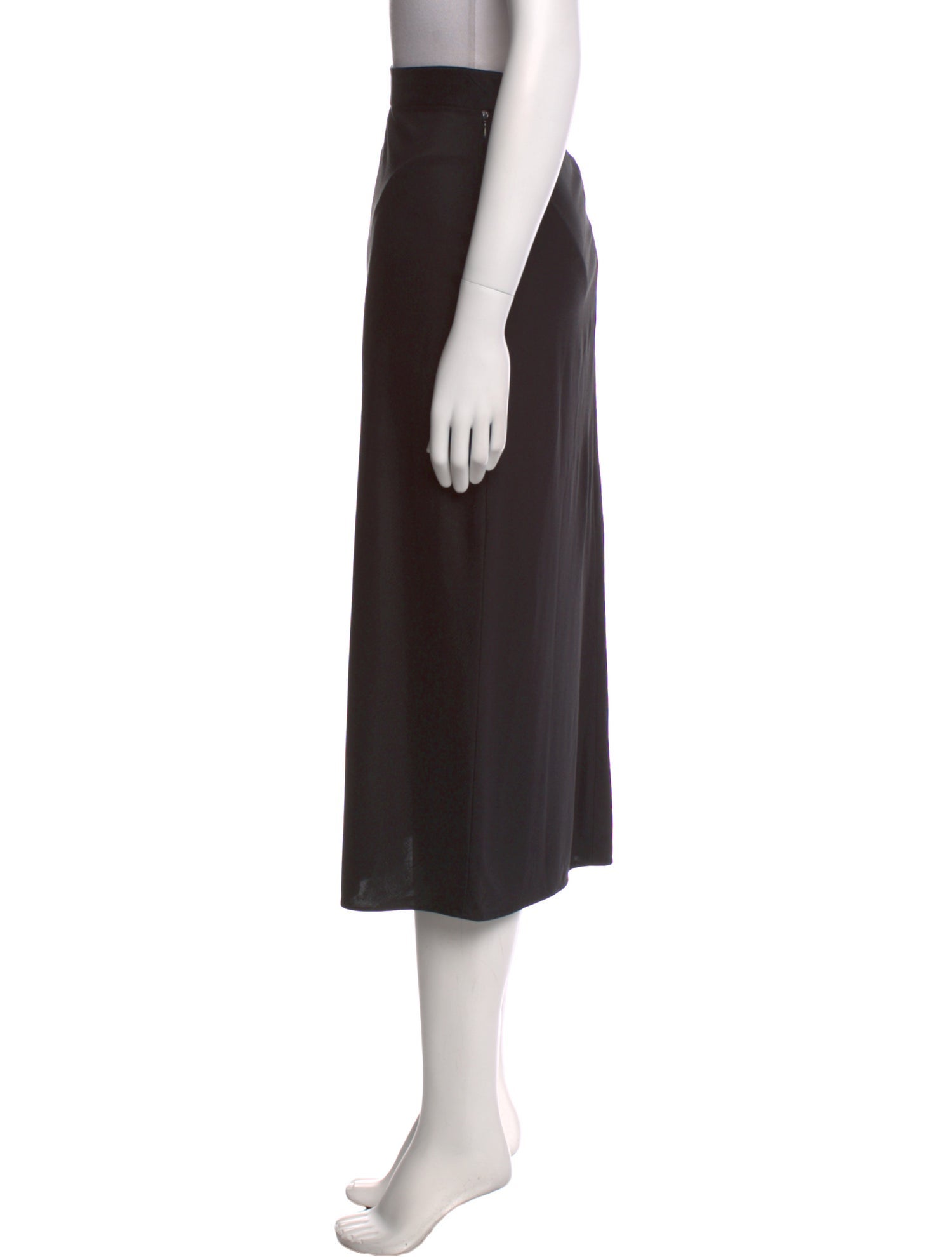 Tuleh Silk Midi Length Skirt