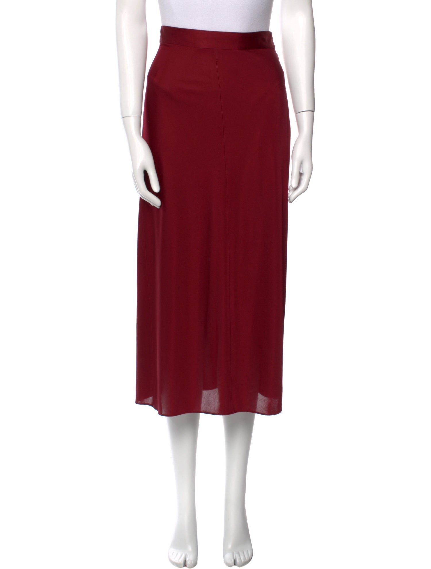 Tuleh Silk Midi Length Skirt