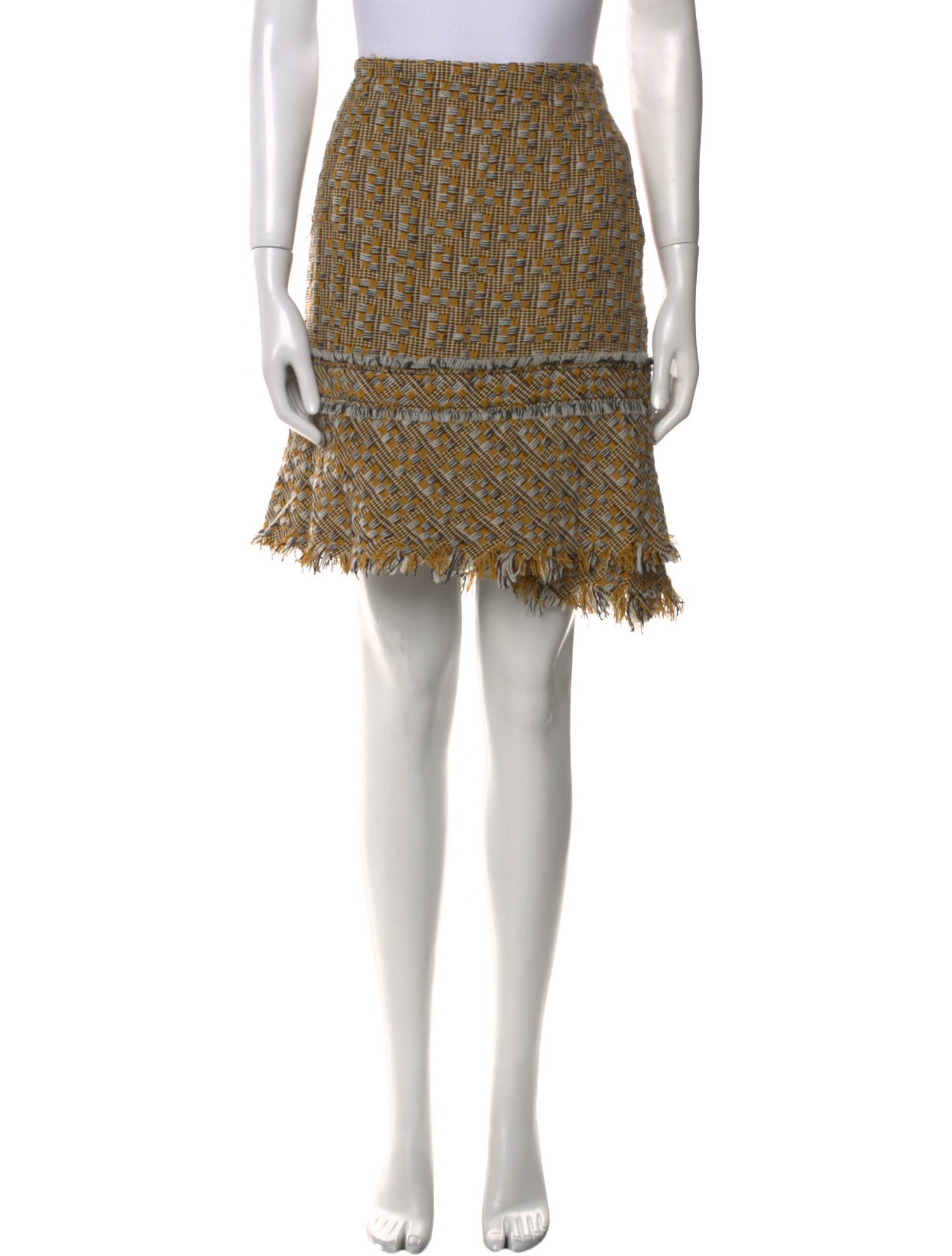 Tuleh Printed Mini Skirt