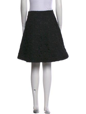 Tuleh Silk Knee-Length Skirt