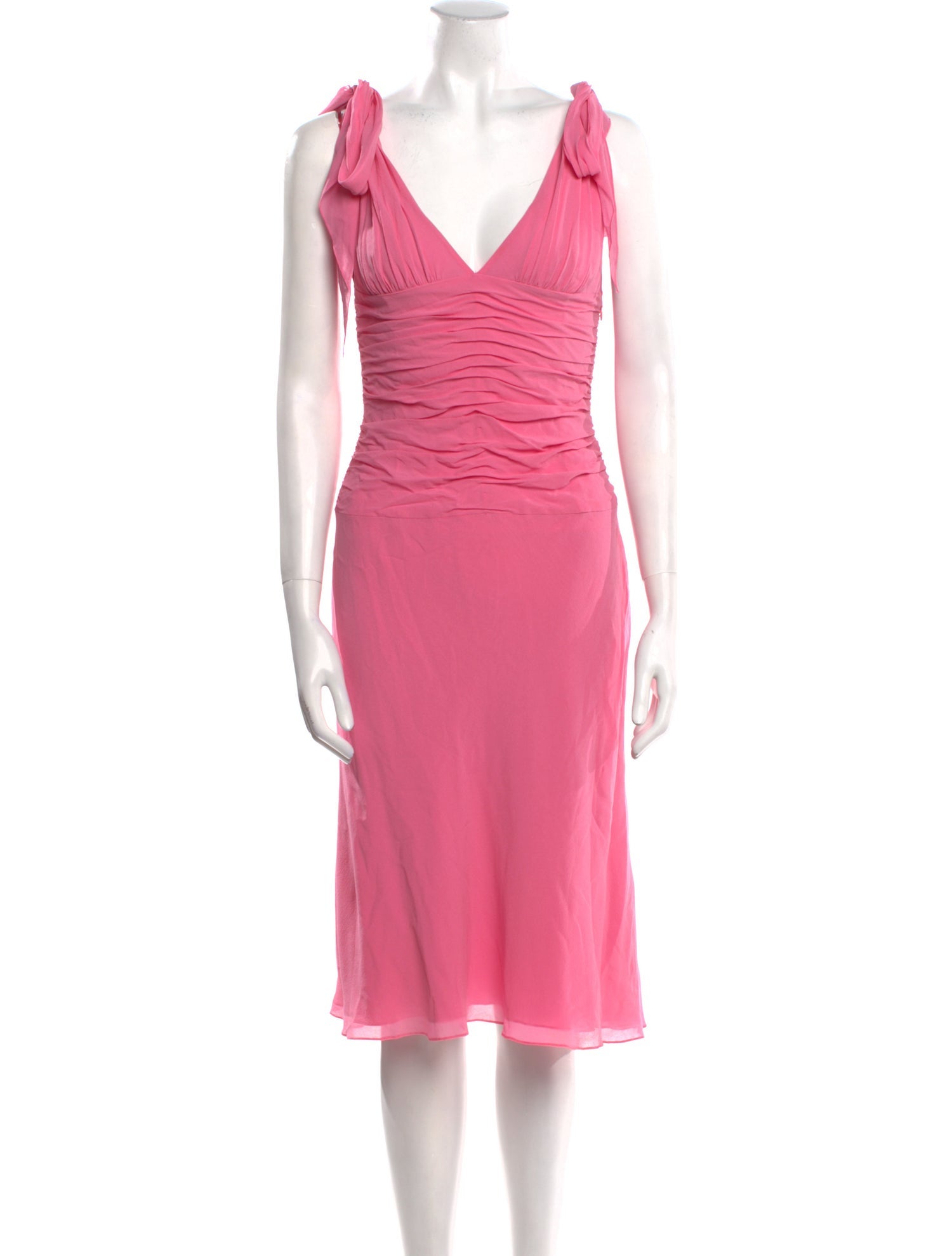 Tuleh Silk Midi Length Dress