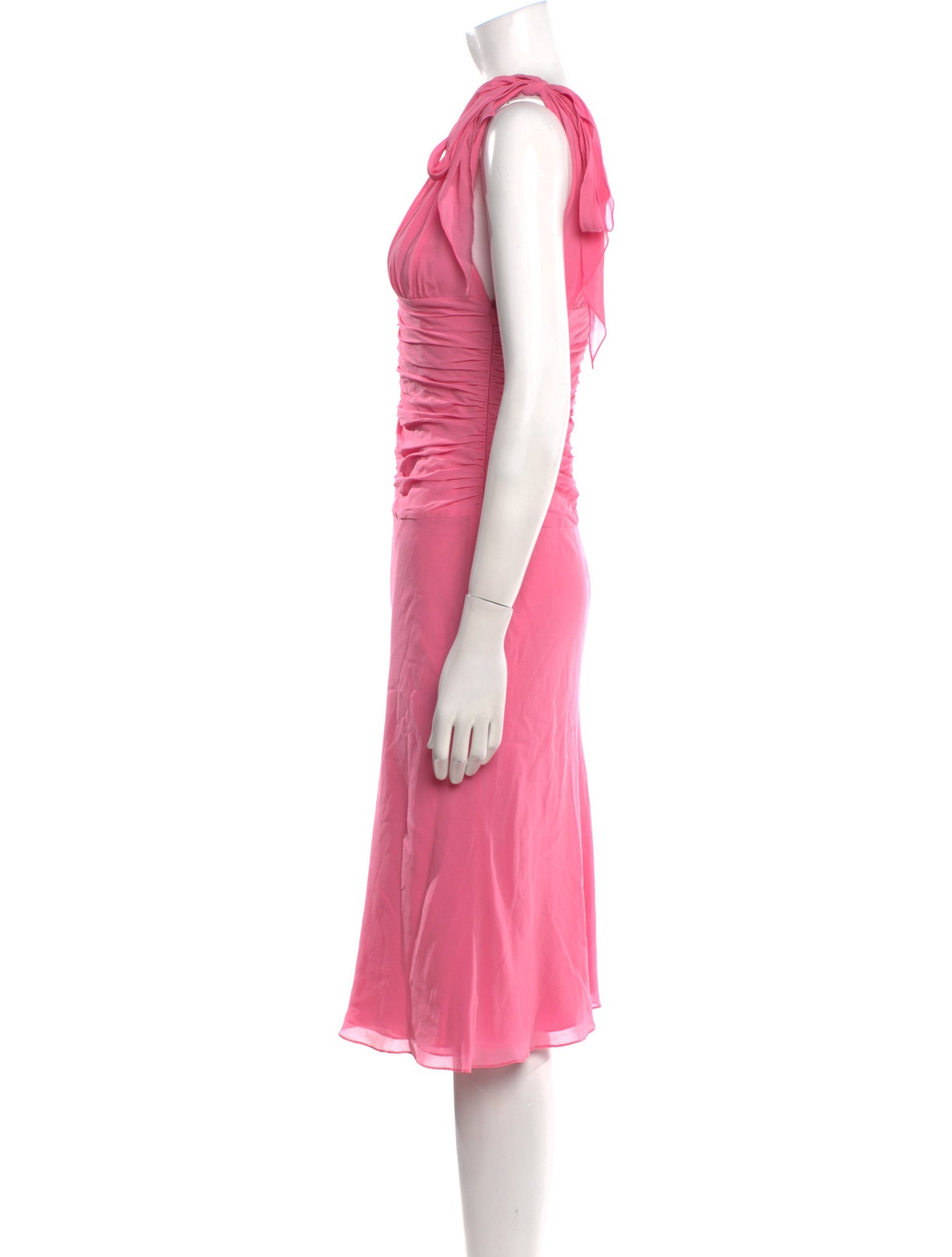 Tuleh Silk Midi Length Dress