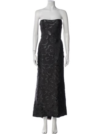 Tuleh Patterned Long Dress