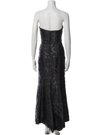 Tuleh Patterned Long Dress