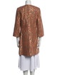 Tuleh Angora Printed Coat
