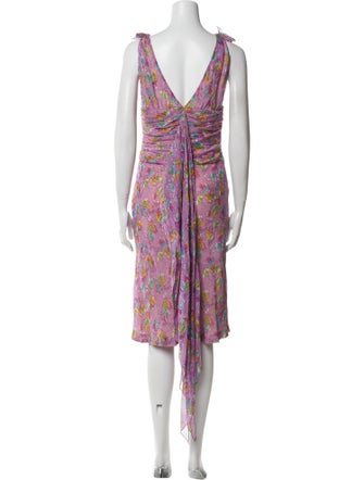 Tuleh Silk Midi Length Dress