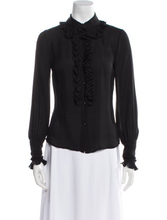 Tuleh Long Sleeve Button-Up Top