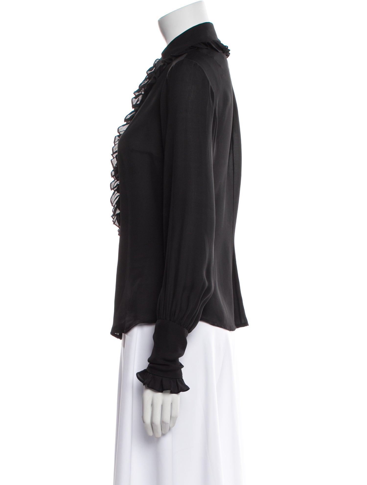 Tuleh Long Sleeve Button-Up Top