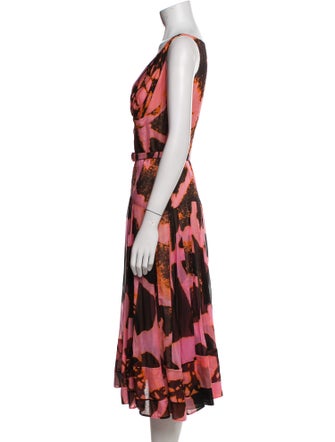 Tuleh Printed Midi Length Dress