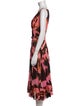 Tuleh Printed Midi Length Dress
