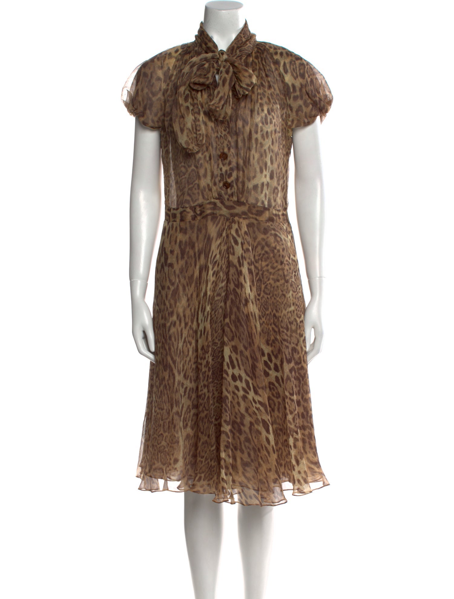 Tuleh Silk Midi Length Dress