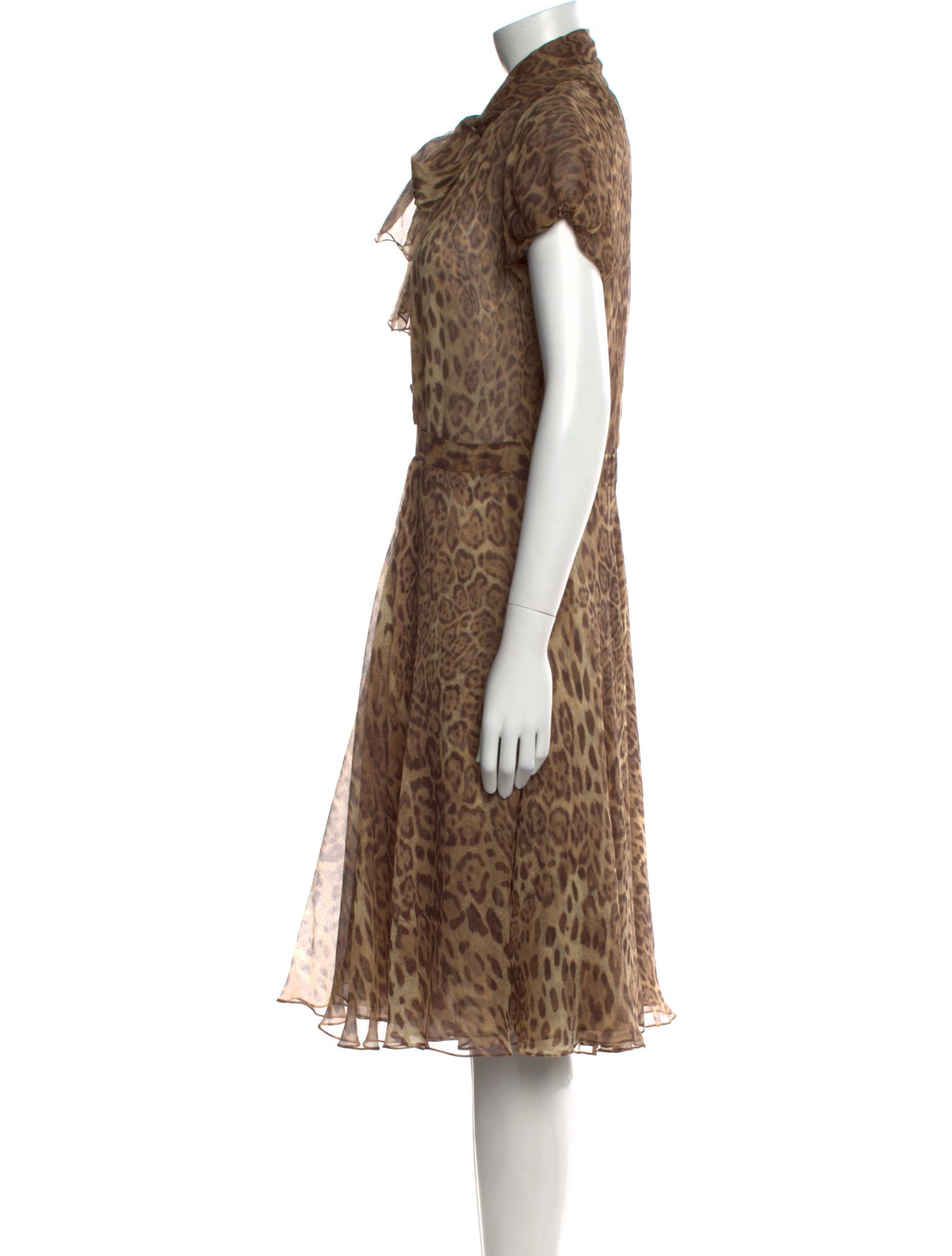 Tuleh Silk Midi Length Dress