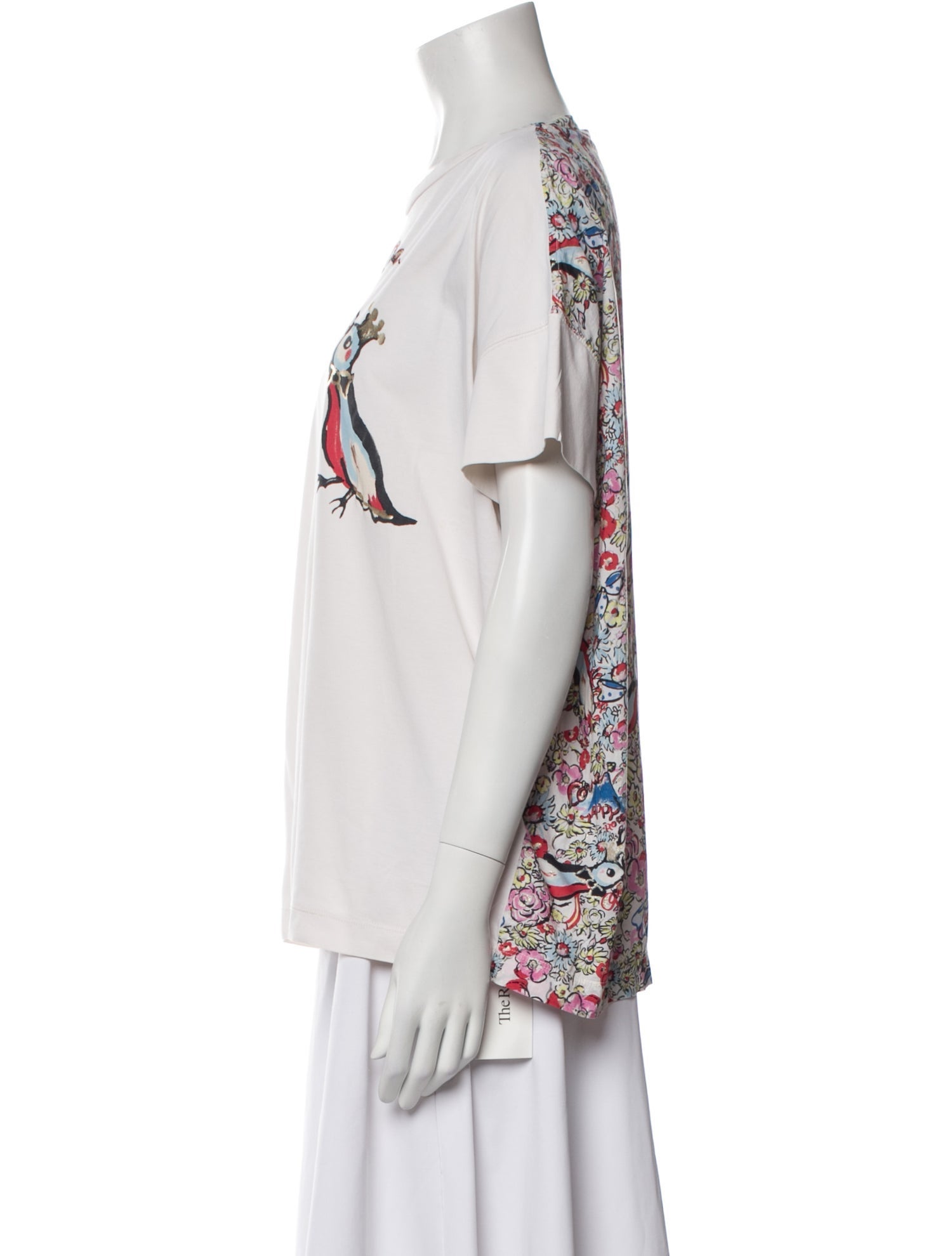 Tsumori Chisato Graphic Print Crew Neck T-Shirt