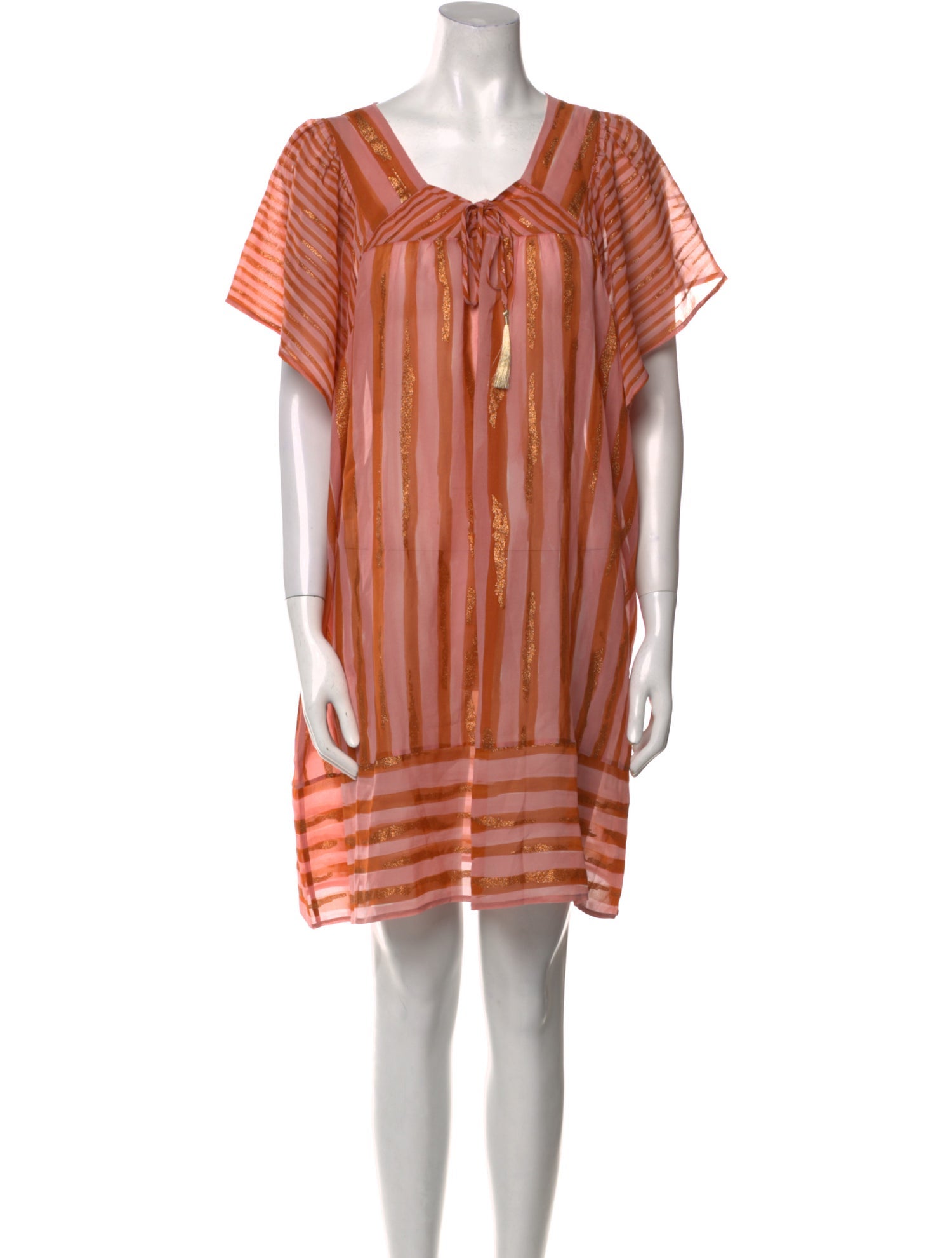 Tsumori Chisato Silk Mini Dress