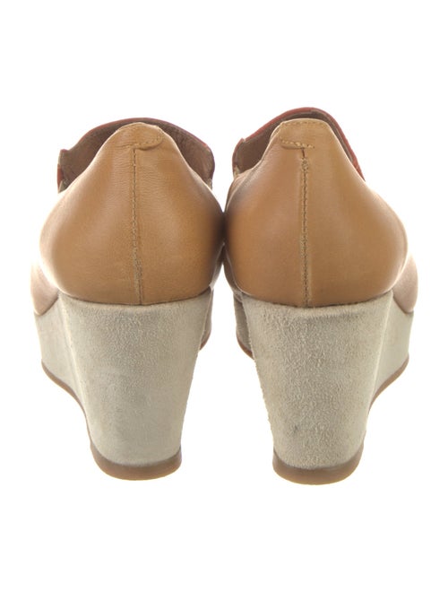 Tsumori Chisato Suede Whipstitch Trim Pumps