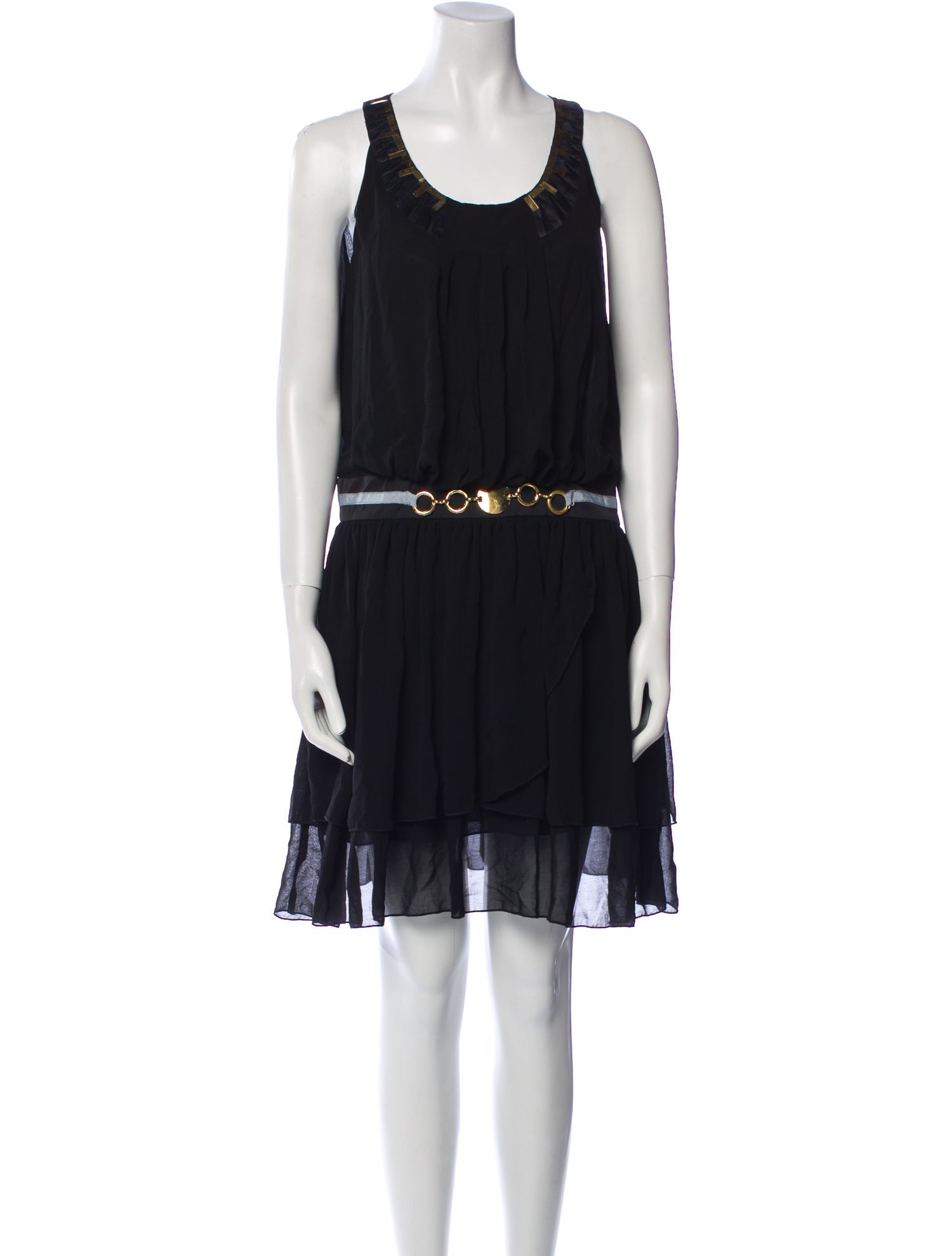 Tsumori Chisato Silk Mini Dress