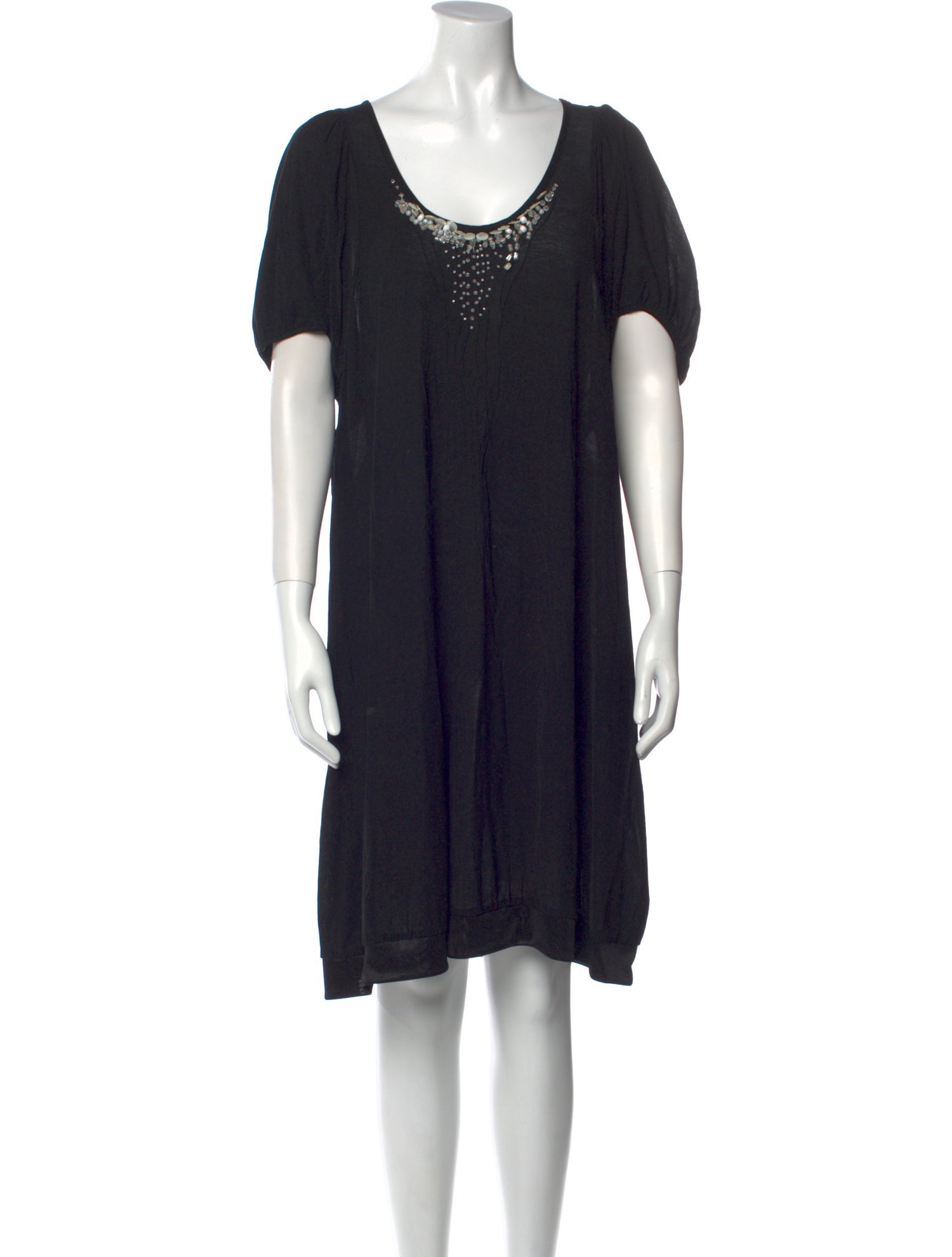 Tsumori Chisato Scoop Neck Mini Dress