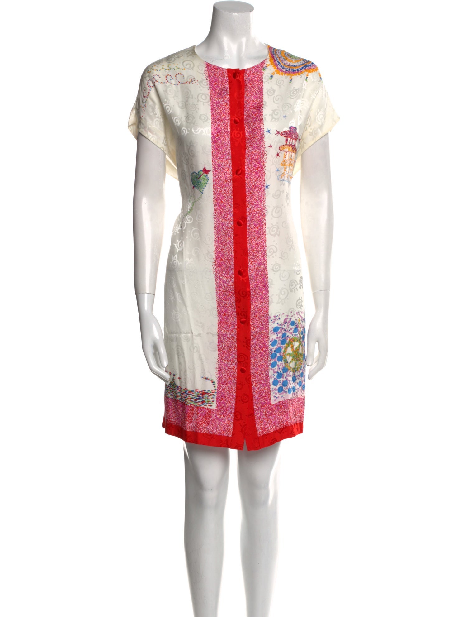 Tsumori Chisato Printed Mini Dress