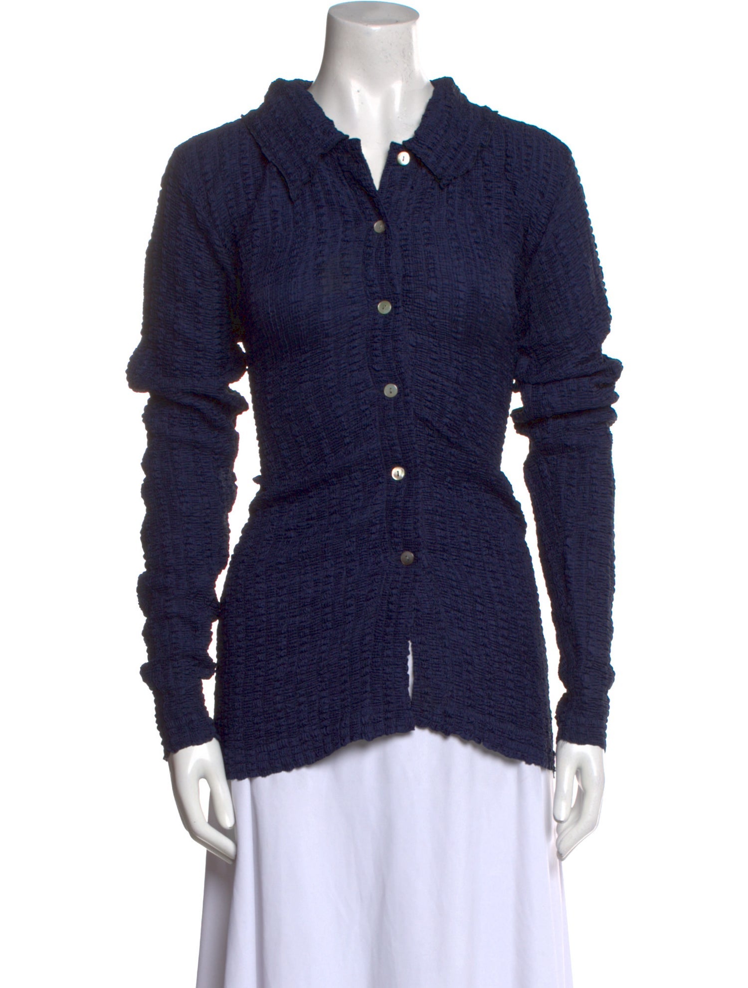 Tsumori Chisato Long Sleeve Button-Up Top