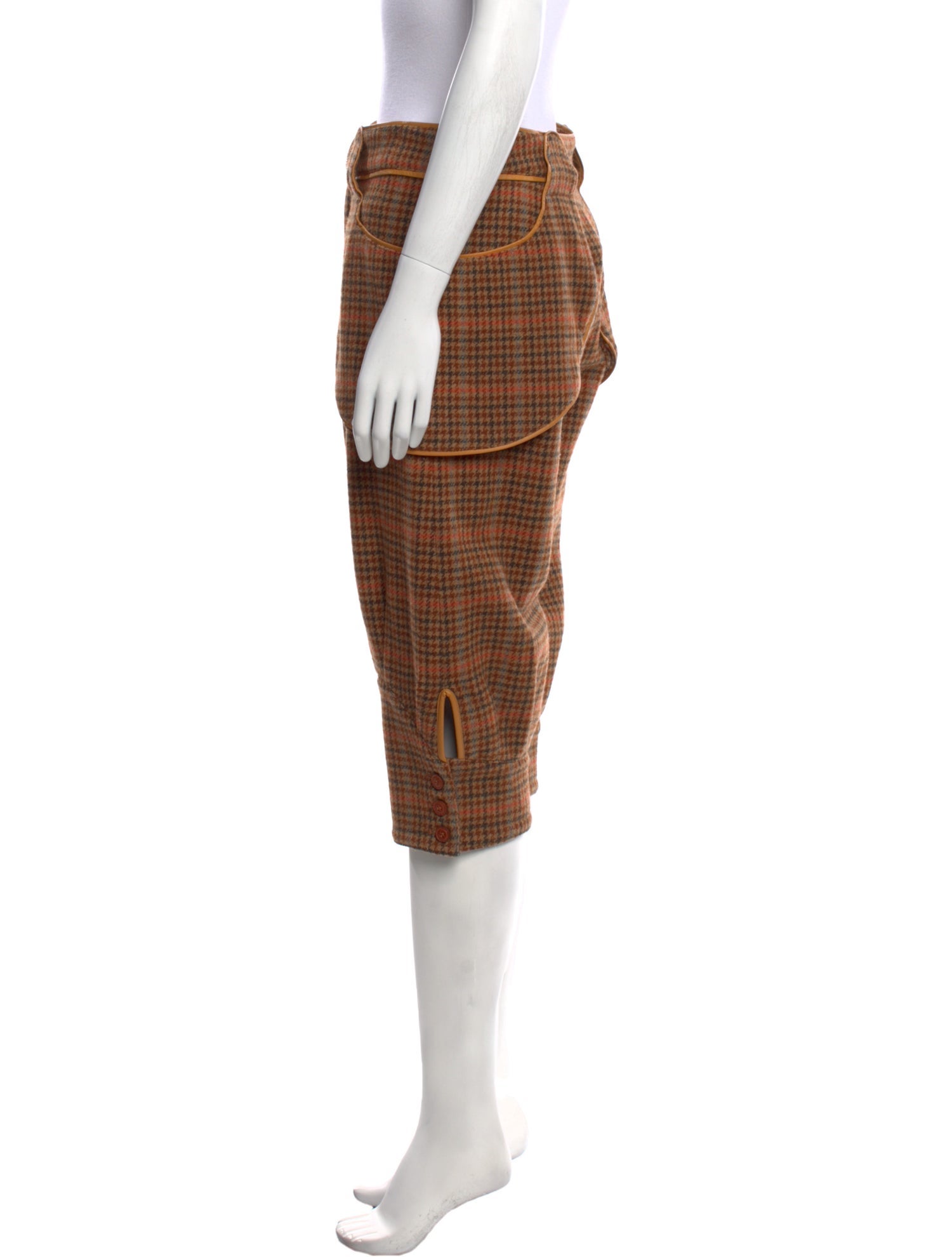 Tsumori Chisato Wool Straight Leg Pants