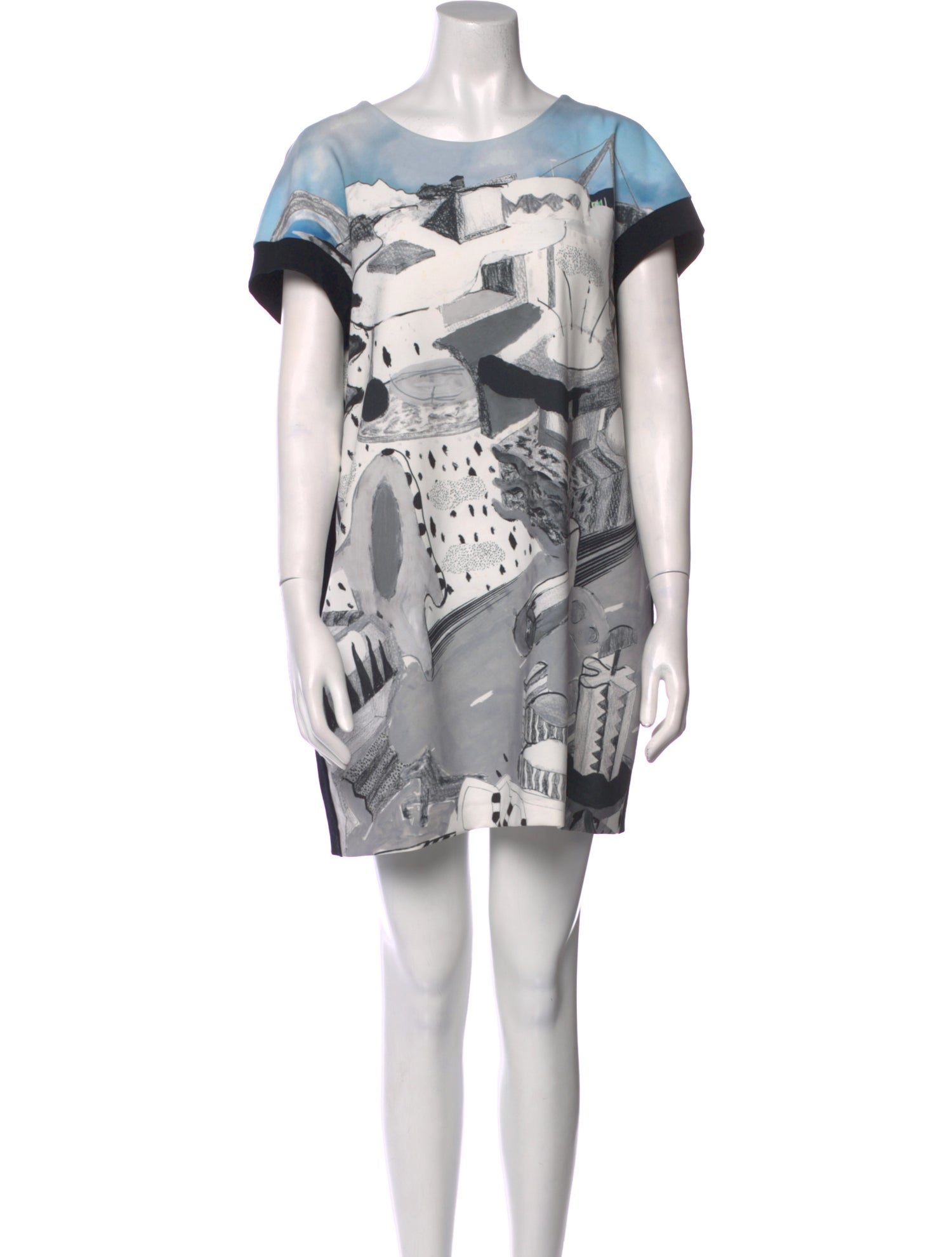 Tsumori Chisato Printed Mini Dress
