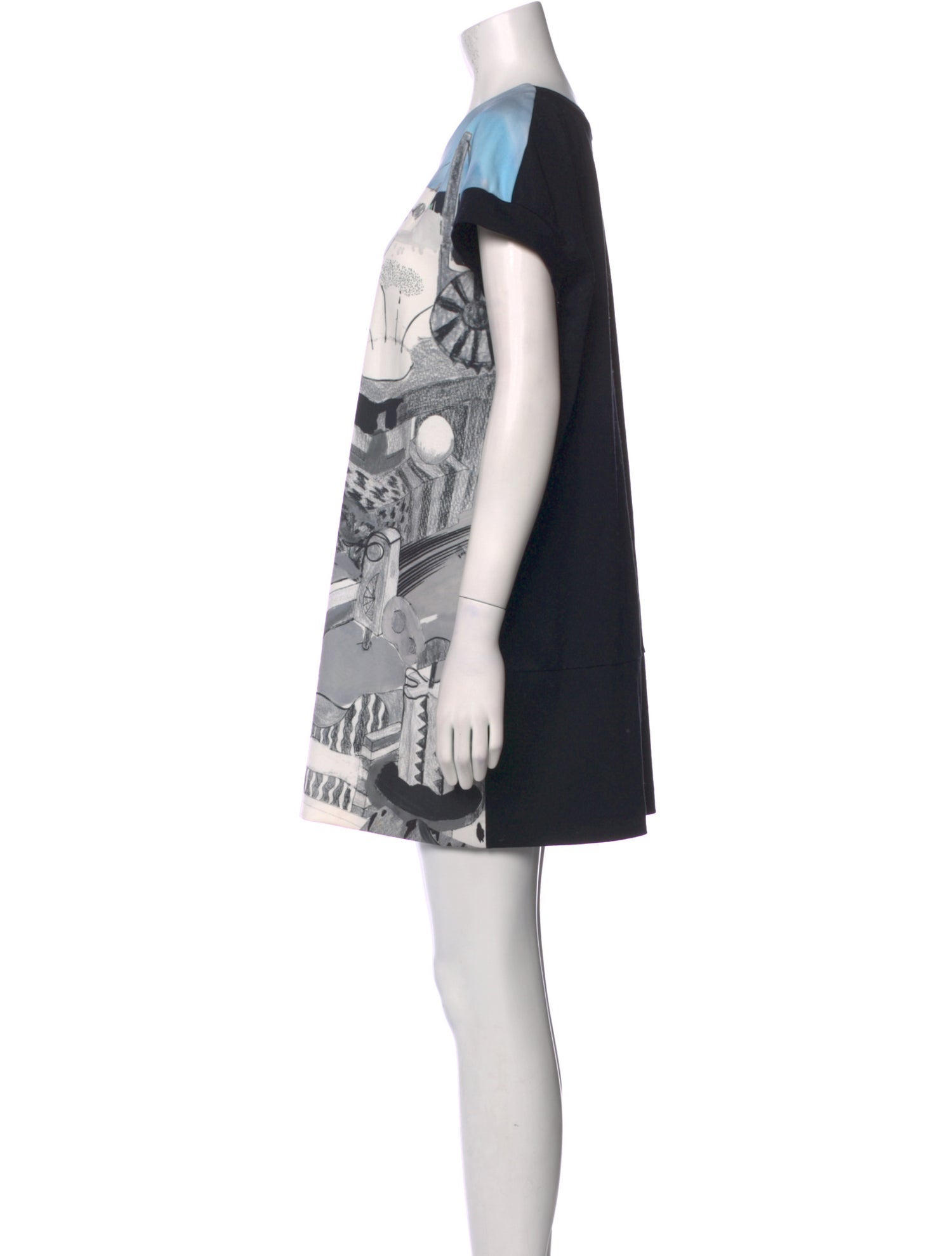 Tsumori Chisato Printed Mini Dress
