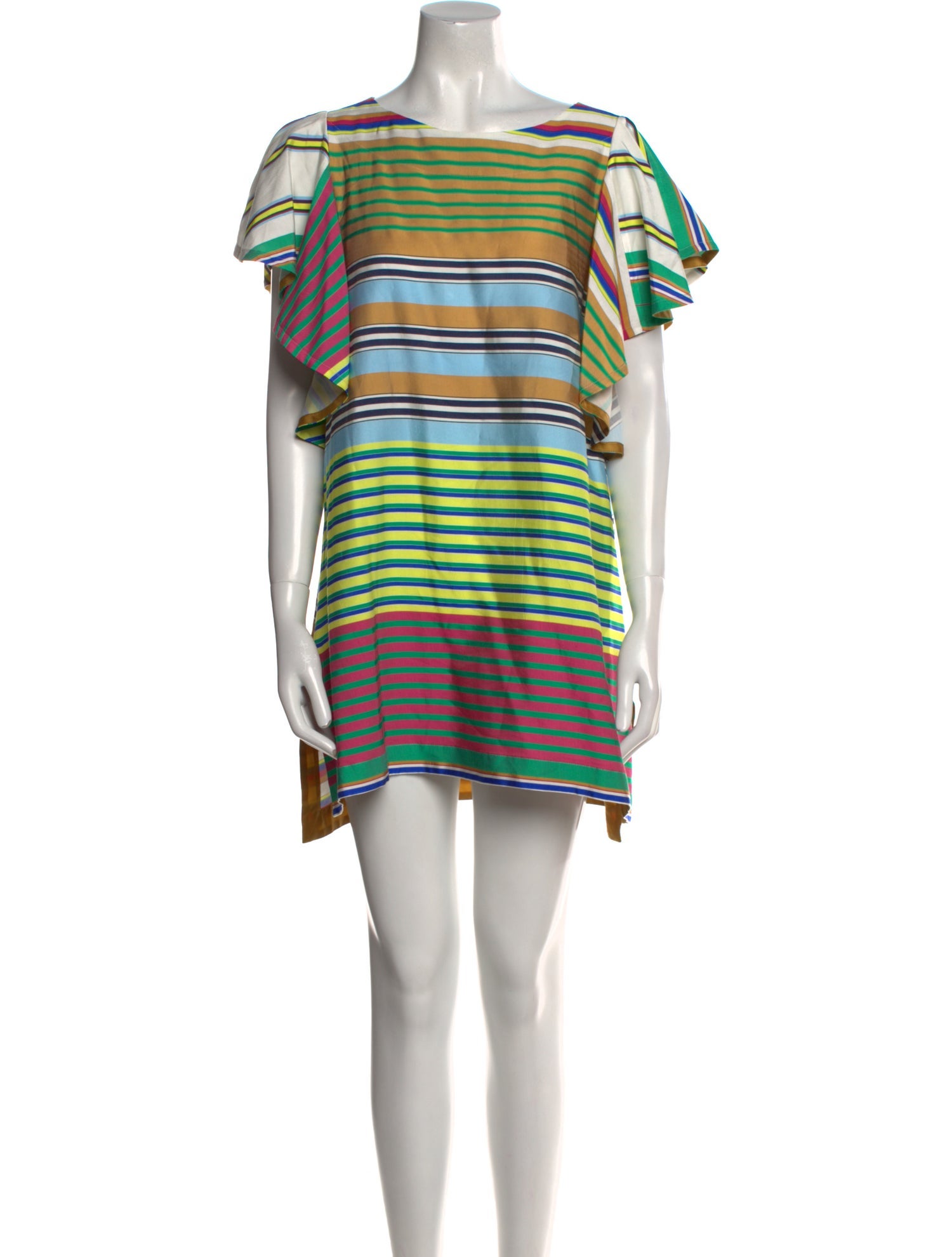 Tsumori Chisato Striped Mini Dress