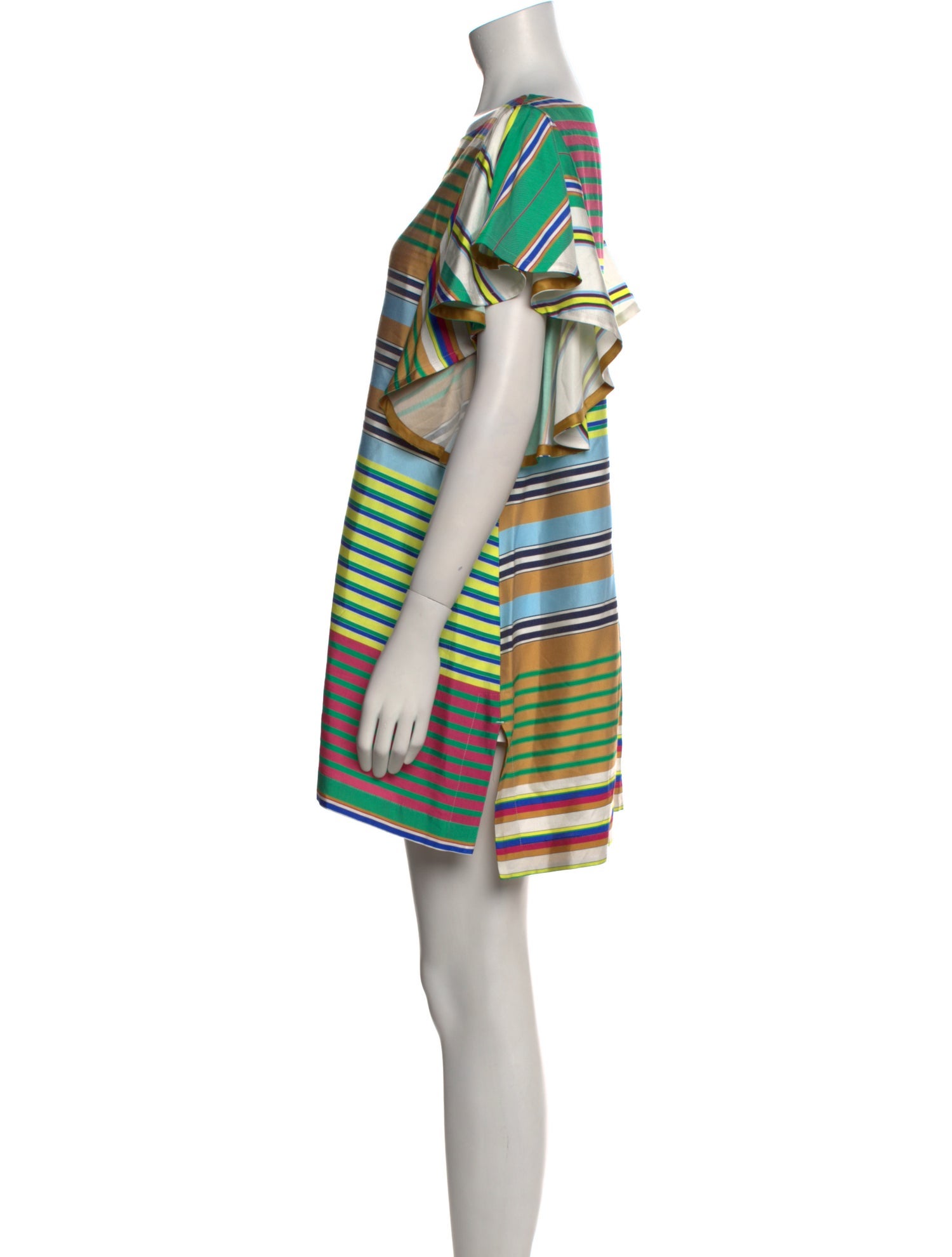 Tsumori Chisato Striped Mini Dress