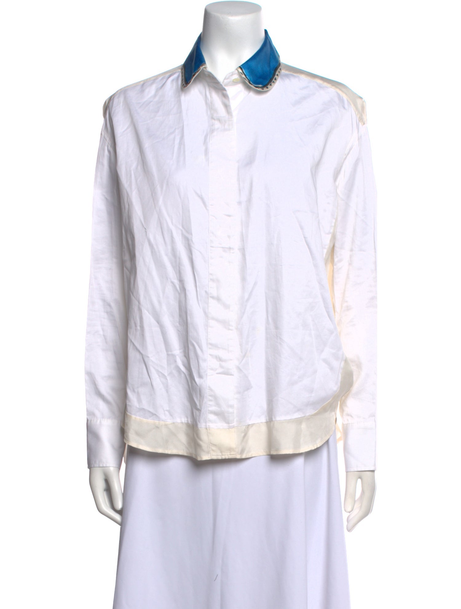 Tsumori Chisato Long Sleeve Button-Up Top