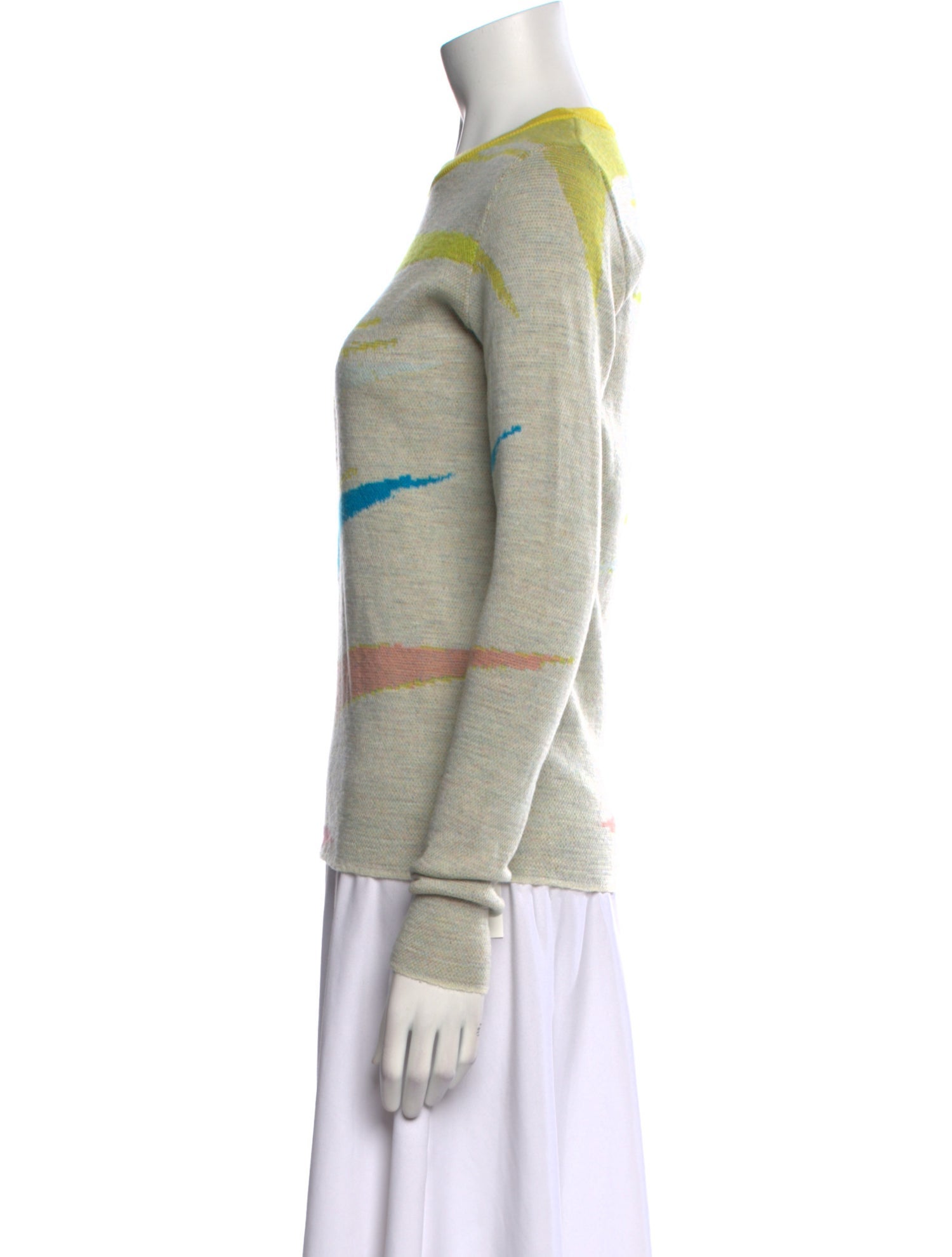 Tsumori Chisato Wool Striped Sweater