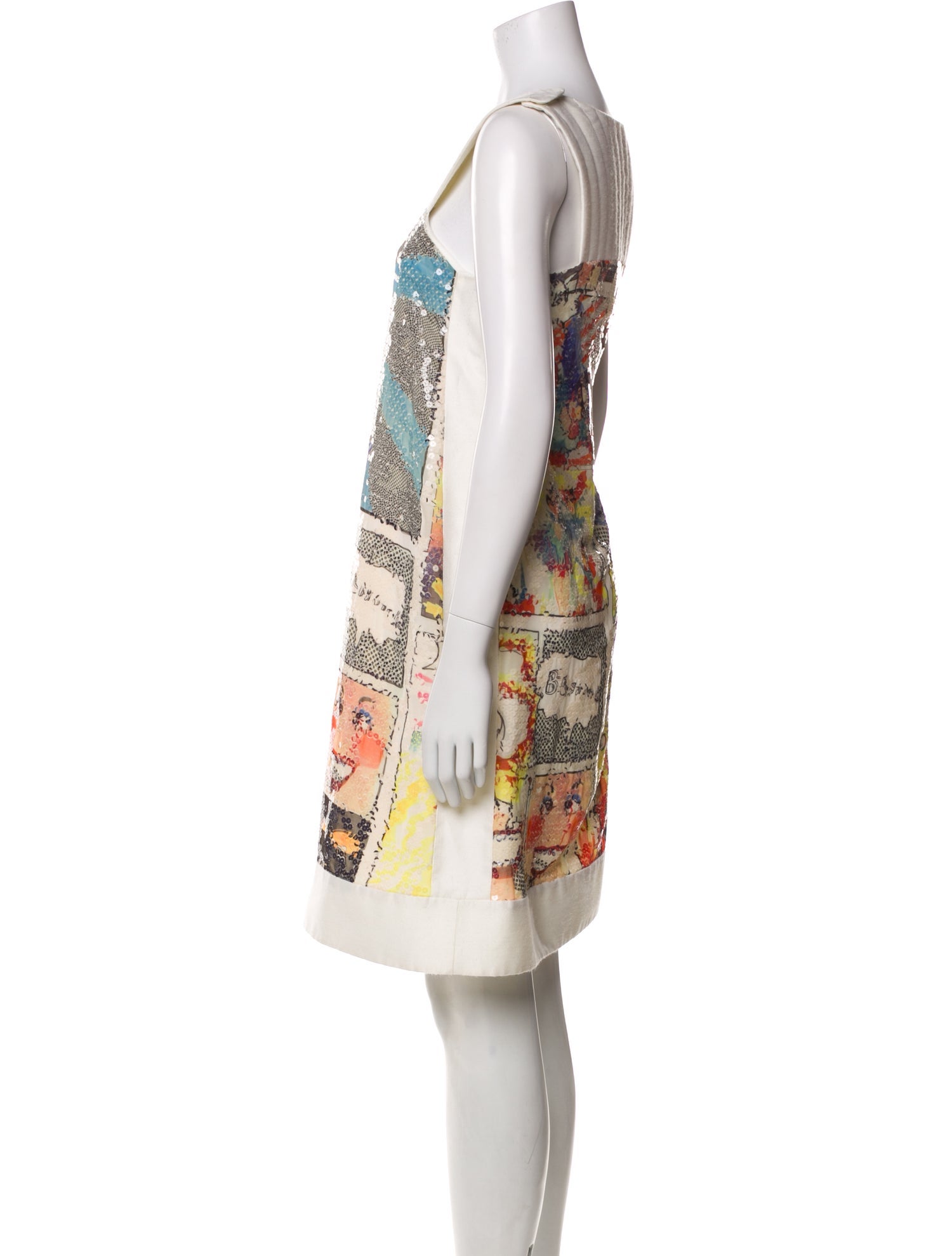Tsumori Chisato Printed Knee-Length Dress