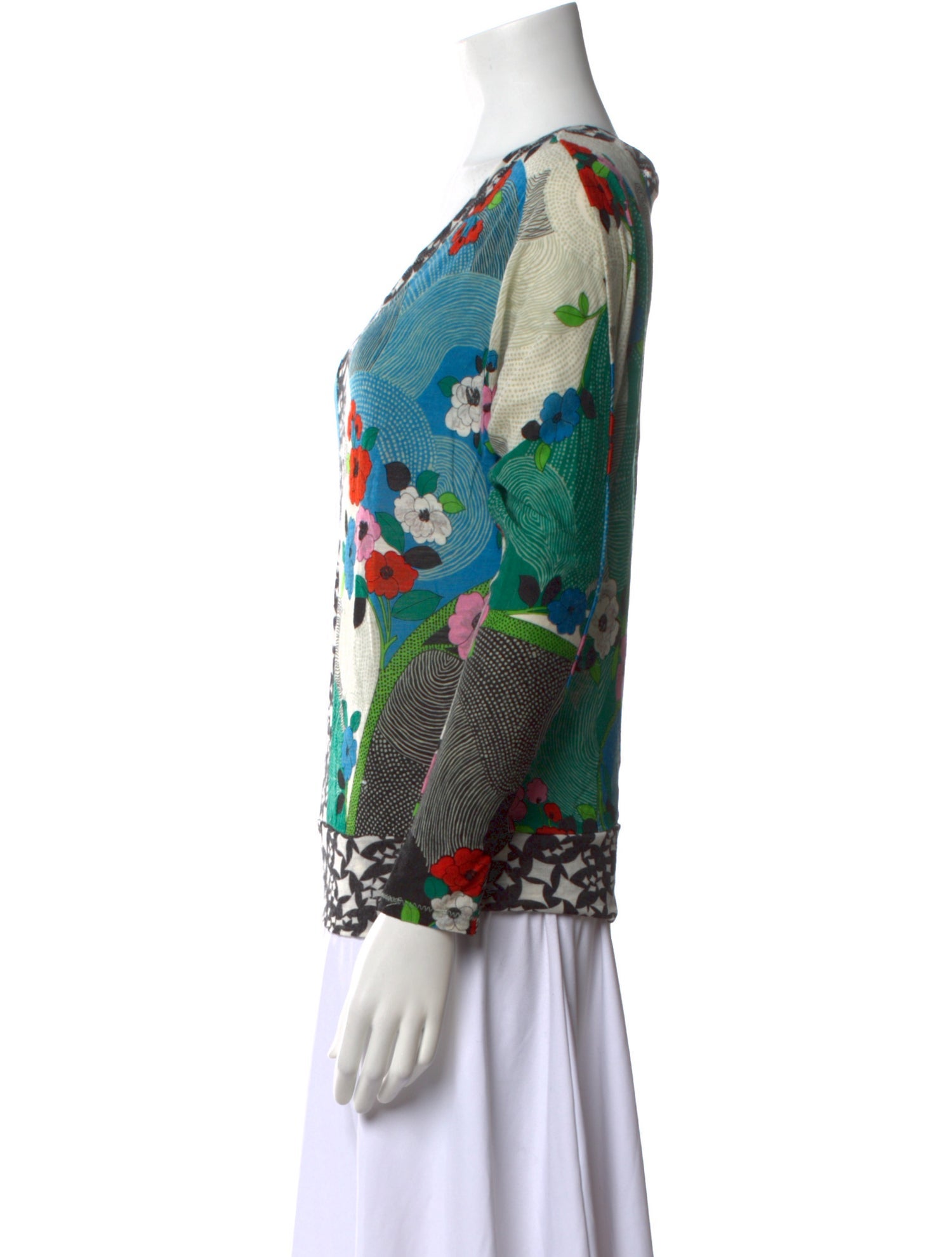 Tsumori Chisato Wool Printed Sweater