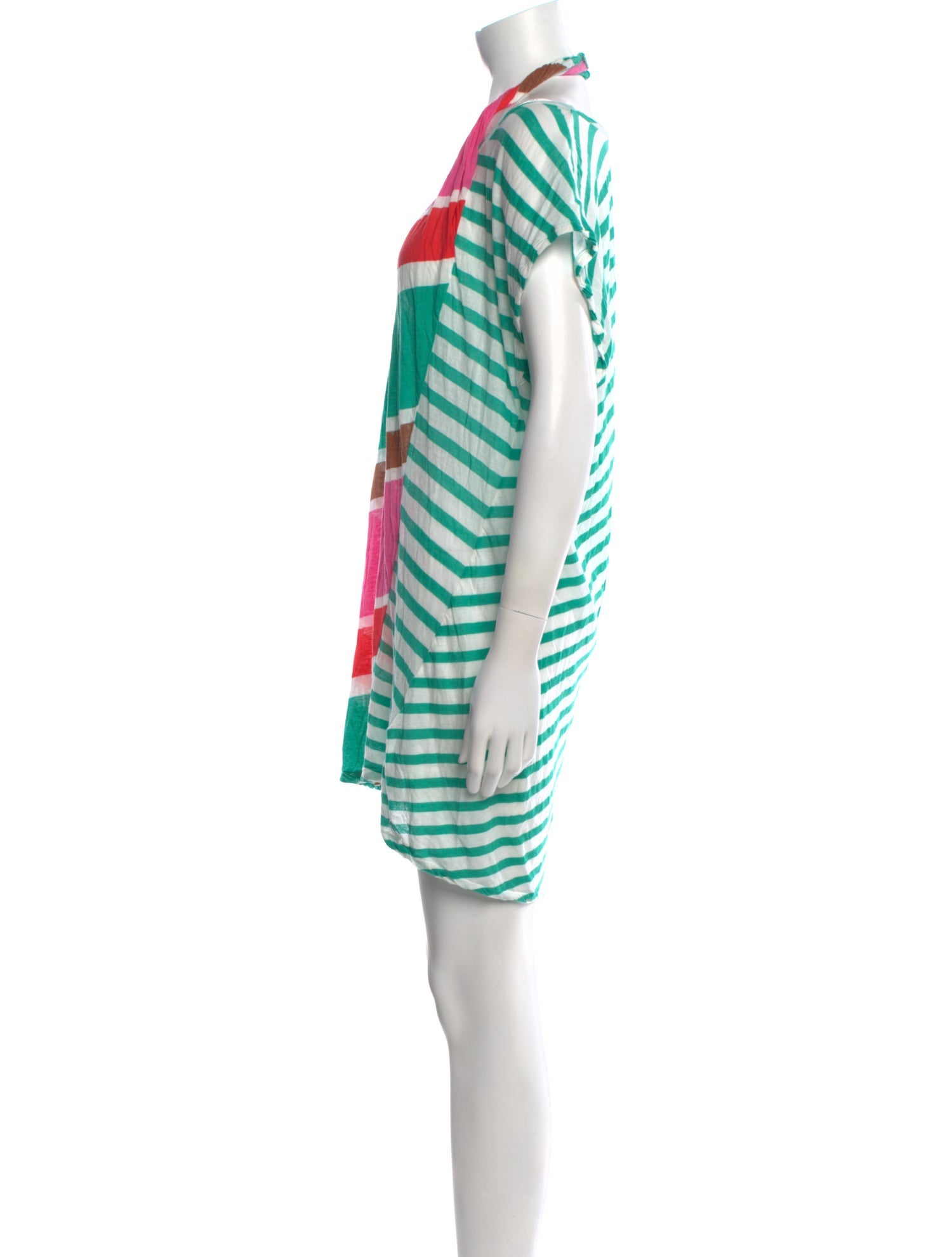Tsumori Chisato Striped Mini Dress
