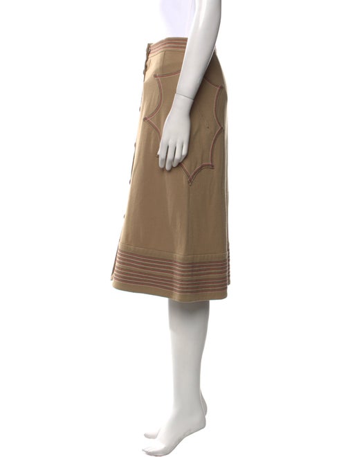 Tsumori Chisato Wool Knee-Length Skirt