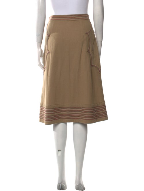 Tsumori Chisato Wool Knee-Length Skirt