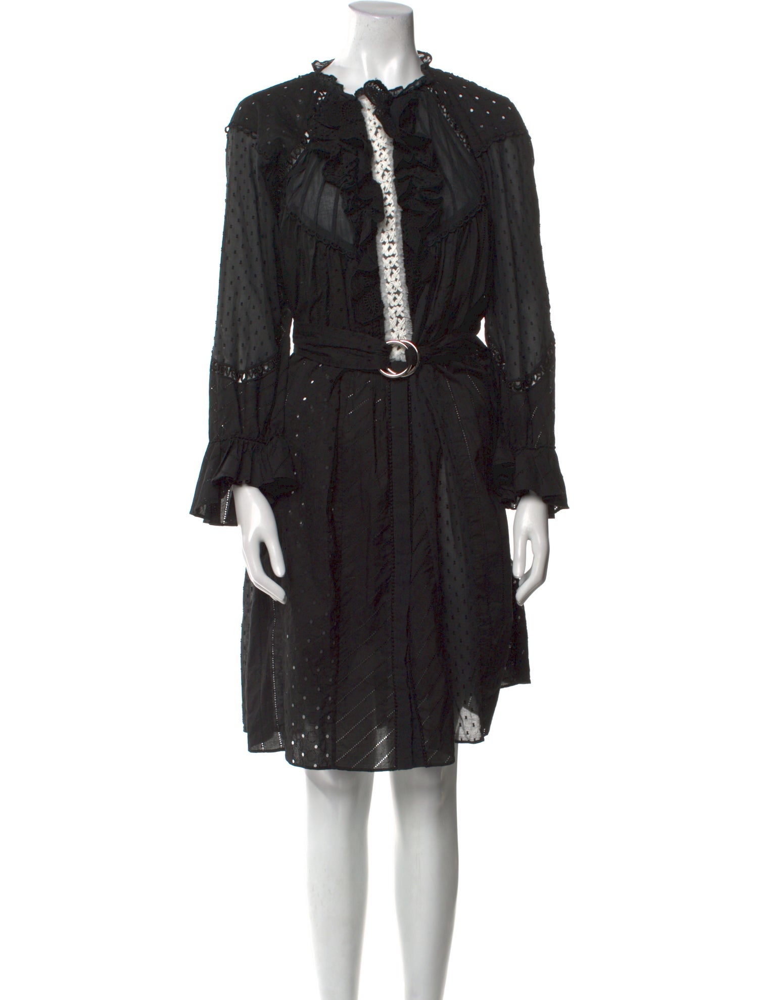 Tsumori Chisato Cowl Neck Mini Dress