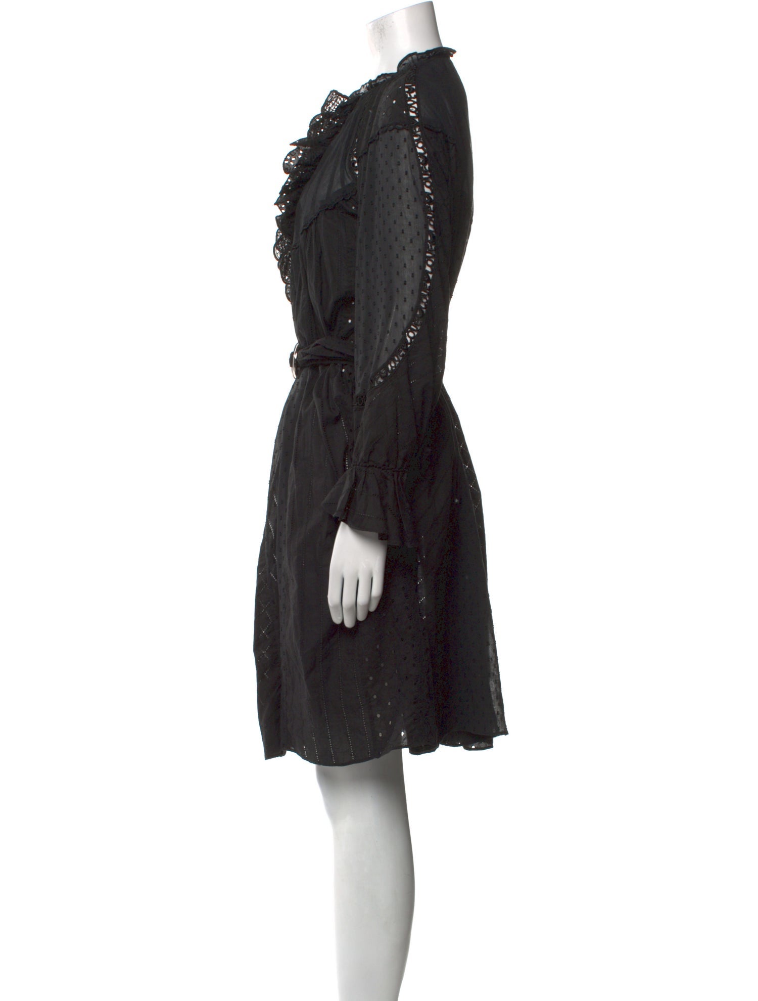 Tsumori Chisato Cowl Neck Mini Dress