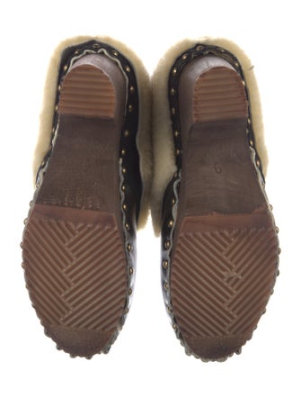 Tsumori Chisato Leather Lace-Up Boots