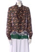 Tsumori Chisato Silk Printed Blouse