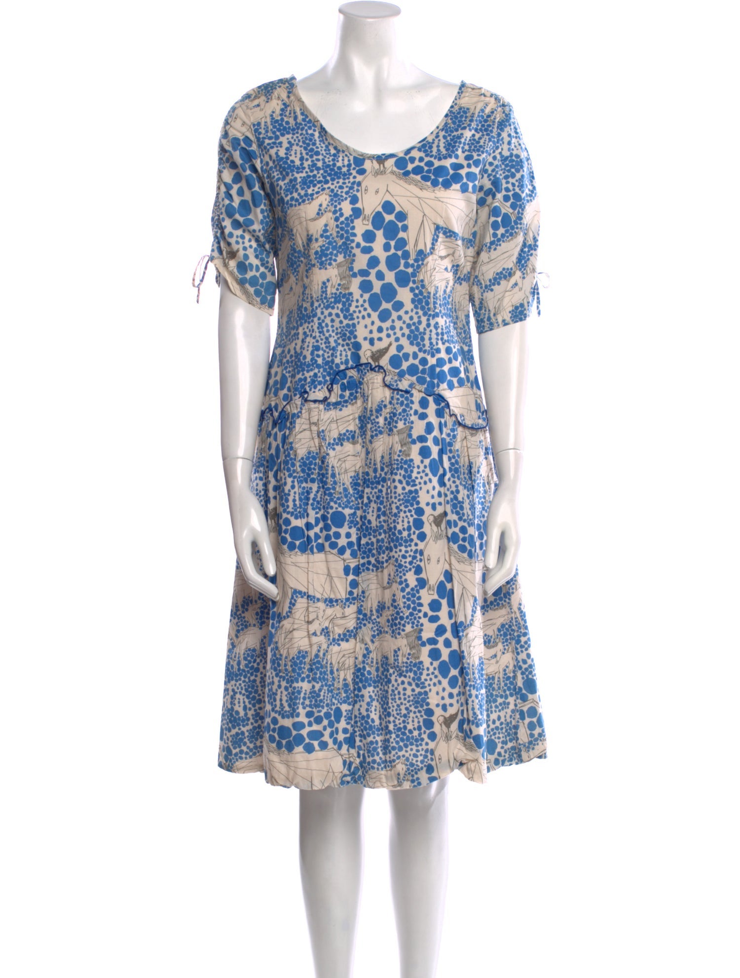 Tsumori Chisato Printed Knee-Length Dress